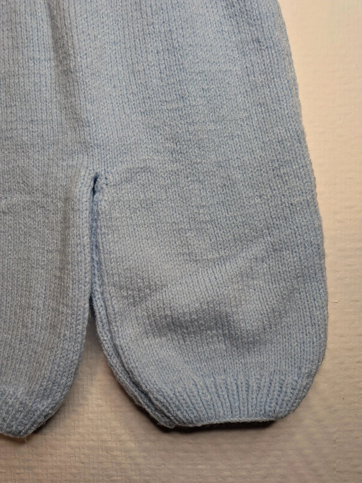 Home-knitted overalls – photo 4